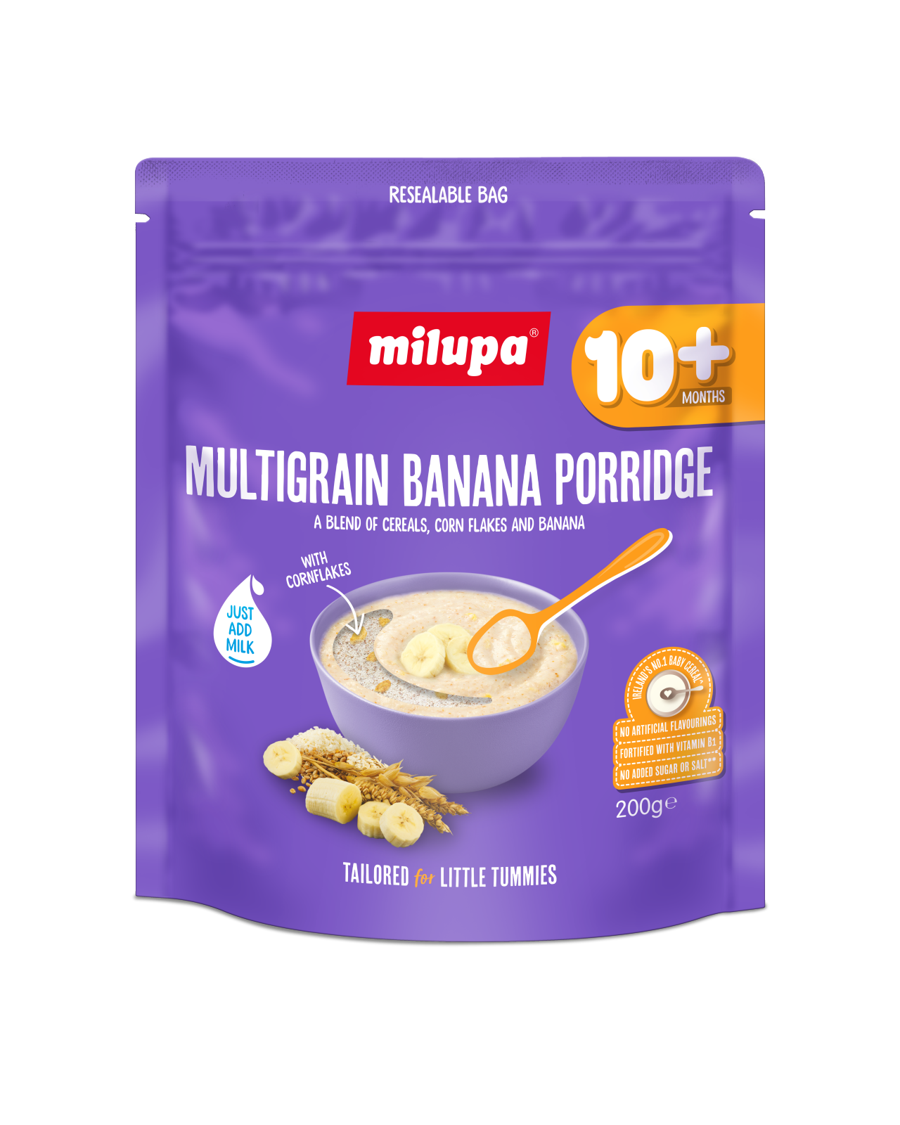 Multigrain Banana Porridge 